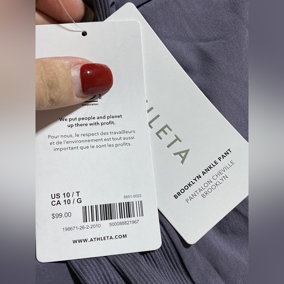 Athleta Brooklyn Ankle Pant // Dusk Violet - Picture 13 of 13